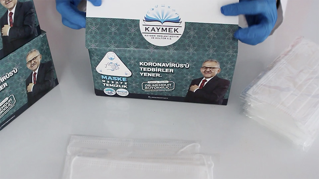 Kayseri’den Kardeş Şehir Mostar’a 50 Bin Adet Maske ve Hijyen Malzemesi